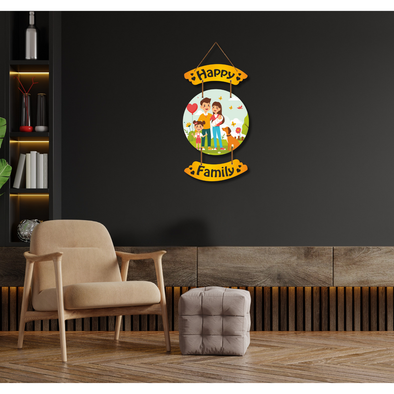 "Happy Family Bliss" Wall Hanging - ICraft asia