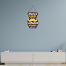Nawabi Style Quote Wall Hanging