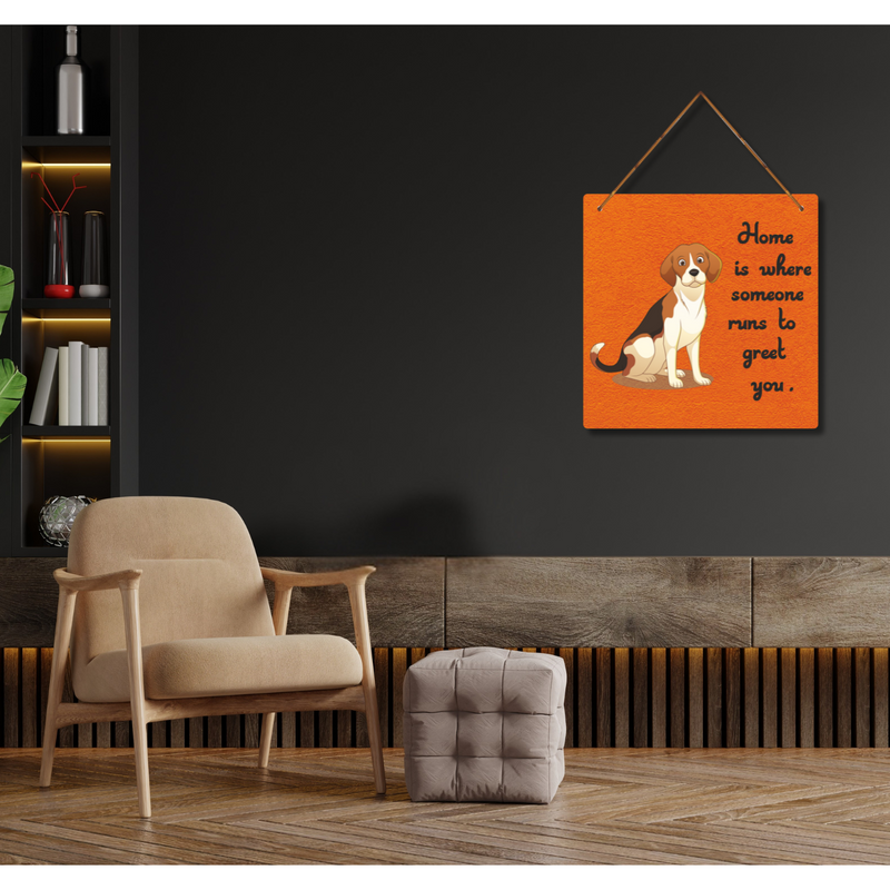 Home Is Where the Tail Wags First Wall Hanging
