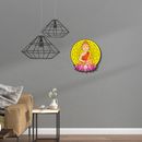 Buddha Mandala Lotus Wooden Wall Key Holder - ICraft asia