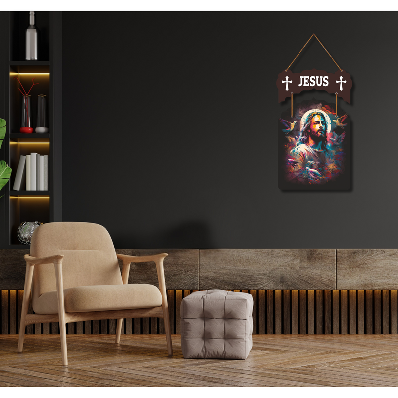 "Jesus" Wall Hanging