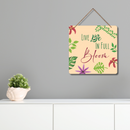 "Live Life in Full Bloom" Wall Hanging - ICraft asia