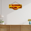 Bollywood Theme Wooden Wall Hanging