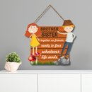 "Brother &amp; Sister" Wall Hanging - ICraft asia