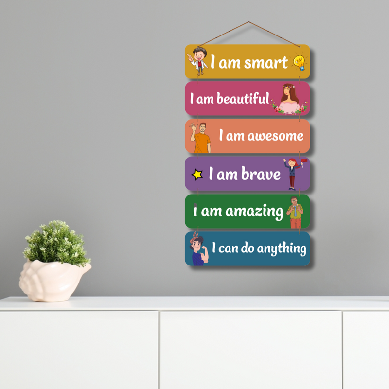 "I Am Smart" Wall Hanging