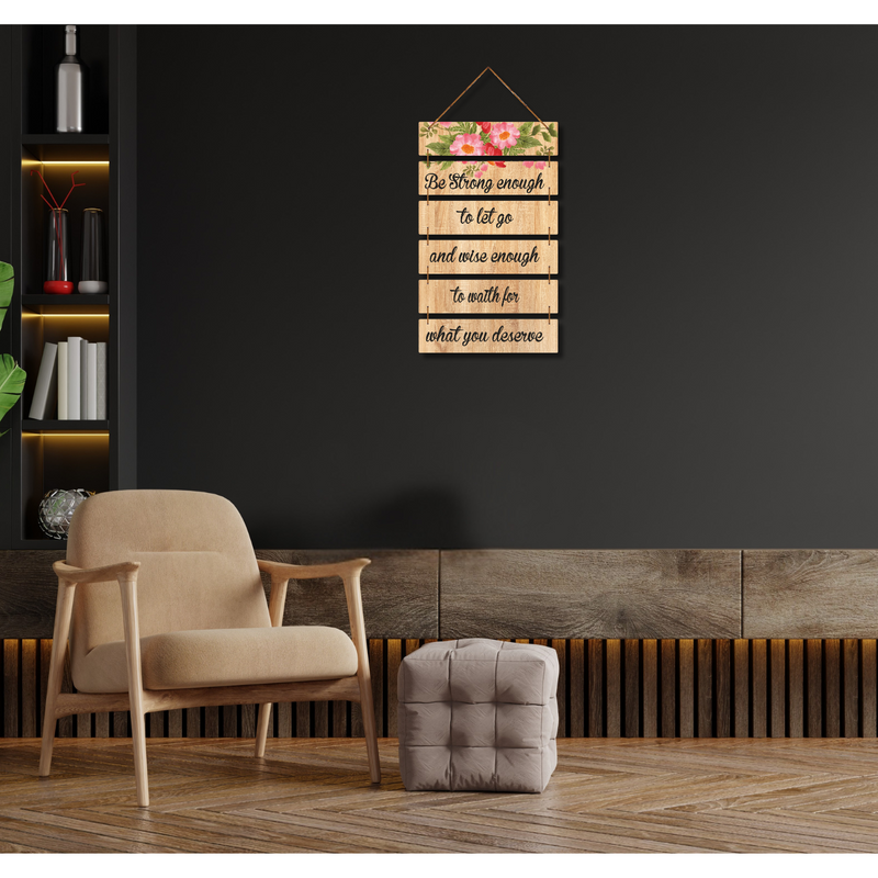 Be Strong & Wise  Wall Hanging