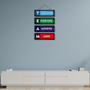 TEAM Motivation Wall Hanging