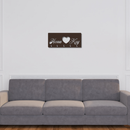 Wooden "Home ♥ Key" Wall Key Holder - ICraft asia