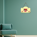 Love Couple Wooden Wall Hanging