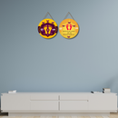 Shubh Labh Lakshmi Paduka Wall Hanging