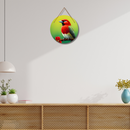 Exotic Birds Wooden Wall Hanging