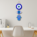 White Evil Eye wall hanging - ICraft asia