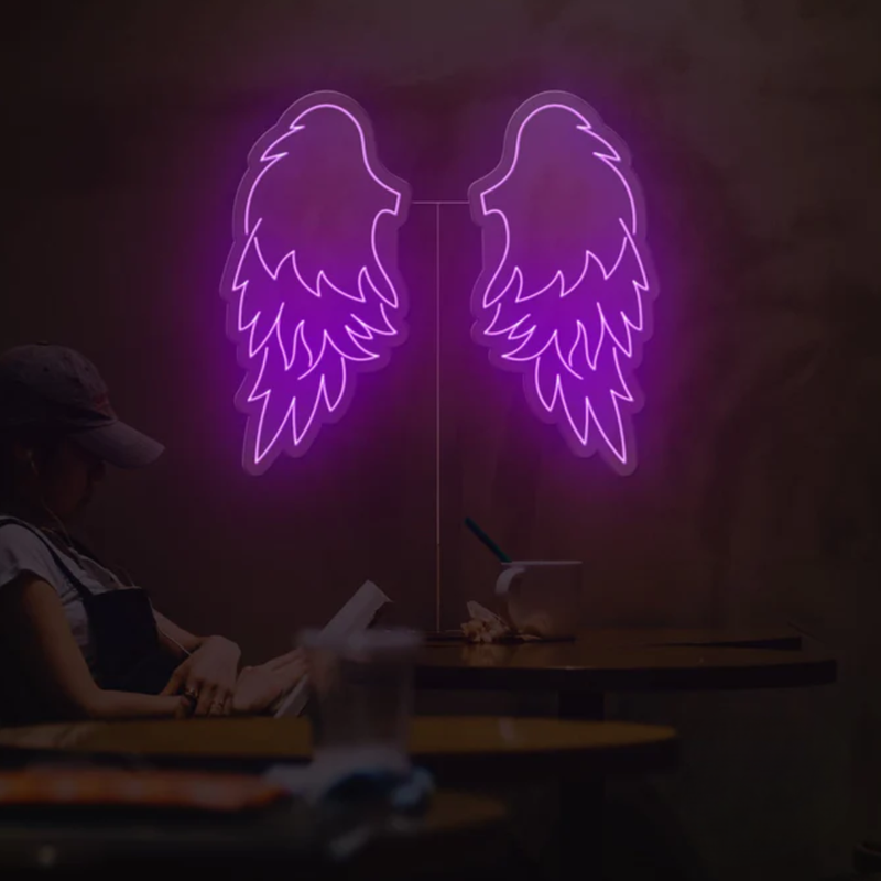 Angel Wings Neon Sign