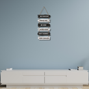 Inspirational Wooden Quote Hanging