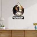 Buddha Peace Quote Wooden Wall Hanging