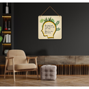 "you spend most of your life inside you head make it a nice place to be"  Wall Hanging - ICraft asia