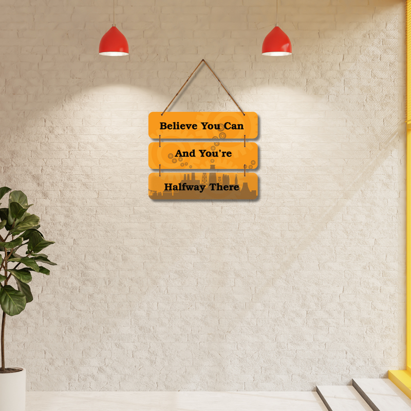 Believe & Achieve Wall Hanging