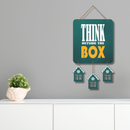 "Think Outside the Box" wall hanging - ICraft asia