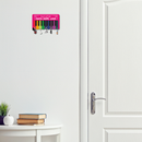 Faith Hope Love Wooden Key Holder