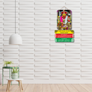 Yelkot Yelkot Jai Malhar Wooden Wall Hanging