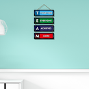 TEAM Motivation Wall Hanging