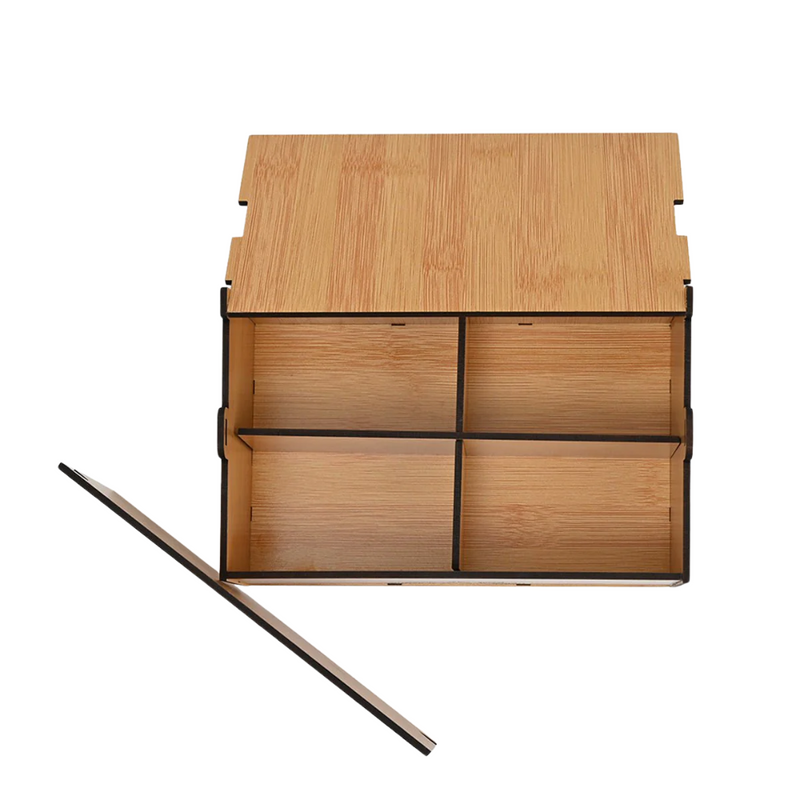 Wooden Dry Fruit Box (Empty Box) | Festive Box