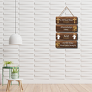 In all your ways wooden wall hanging