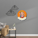 Cute Bal Ganesha Wooden Wall Key Holder - ICraft asia