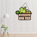 Sunday Ke Do Kaam Wooden Wall Hanging