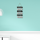 Inspirational Wooden Quote Hanging