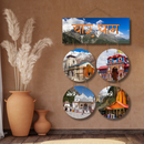 "Char Dham" Wall Hanging - ICraft asia
