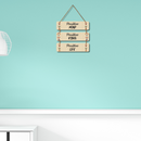 Positive Mind, Vibes & Life Wall Hanging