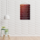 What Lord Ganesha Teaches Humans Wooden Wall Hanging