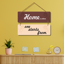 "Home is Where One Starts From" Wall Hanging - ICraft asia