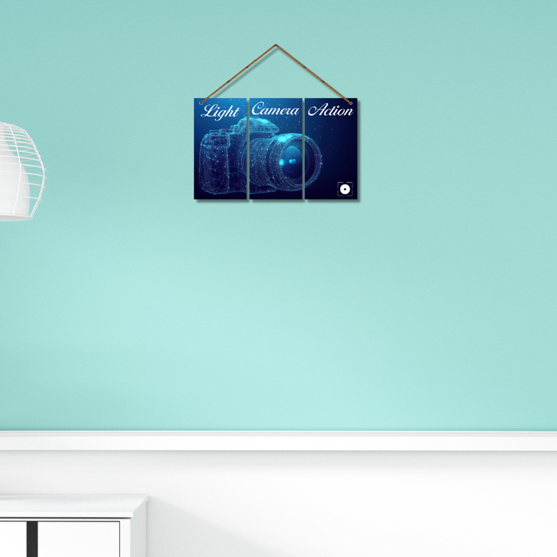 Light Camera ActionWall Hanging
