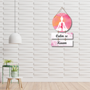 Calm Se Kaam Wooden Wall Hanging