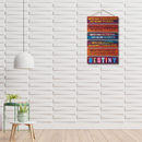 Watch Your Thoughts, They Become Words Wooden Wall Hanging