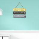 Motivational Mindset Wall Hanging