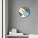 Spectrum Birch Clock - Cool Teal