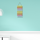 Keep Life Simple Motivational Wall Hanging