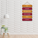 Shree Ramdhut Wooden Wall Hanging