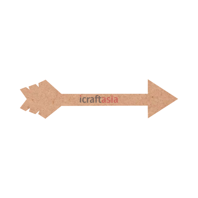 Arrow Shape MDF Cutout