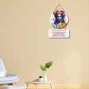 Divine Krishna Mantra Wall Hanging  Description (50–60 words):