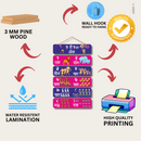 1 to 10 number wall hanging - ICraft asia