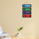 TEAM Motivation Wall Hanging