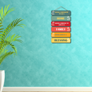 Home wooden wall hanging