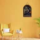 Radha Krishna Eternal Love Wall Hanging