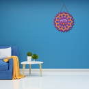 Happy Diwali Mandala Wooden Wall Hanging