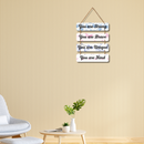 You Are Strong & Unique  Wall Hanging