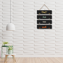 Don't think too much Wall Hanging